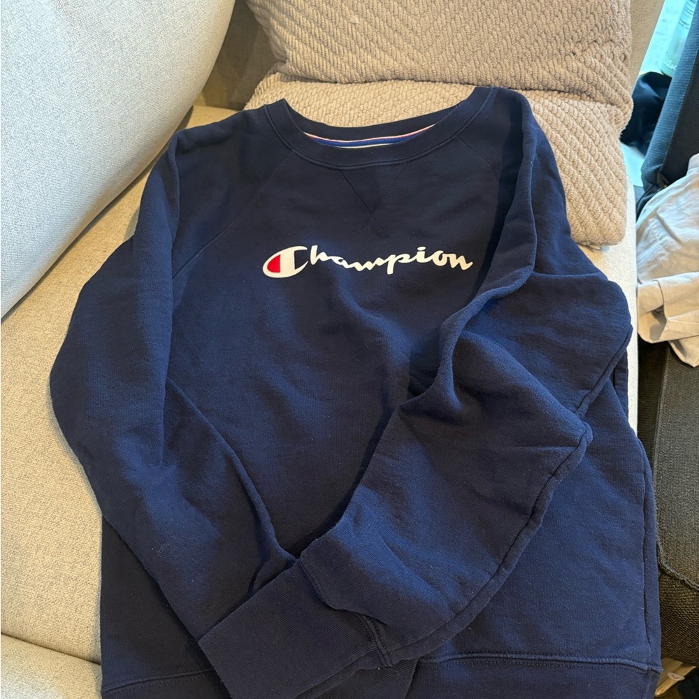 Champion Navy Sweatshirt